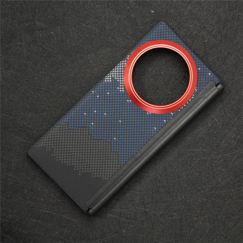 vivo xfold3 ケブラー携帯電話ケース中央軸モデル超薄型 xfold3pro 中央軸磁気保護ケースに適しています|undefined