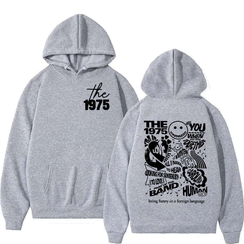 The 1975 Music Album Print Hoodie Men's Women Casual Fashion