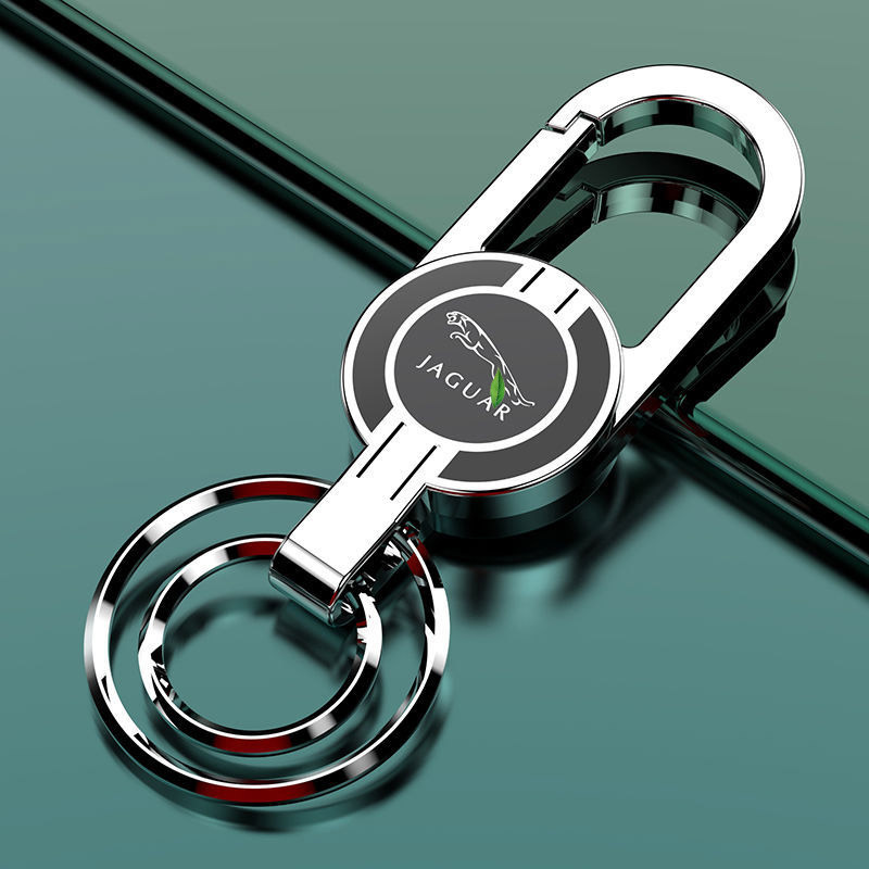 Llavero de coche colgante de llave de alta gama para hombre creativo colgante de cintura anti-pérdida nuevo llavero logotipo de coche