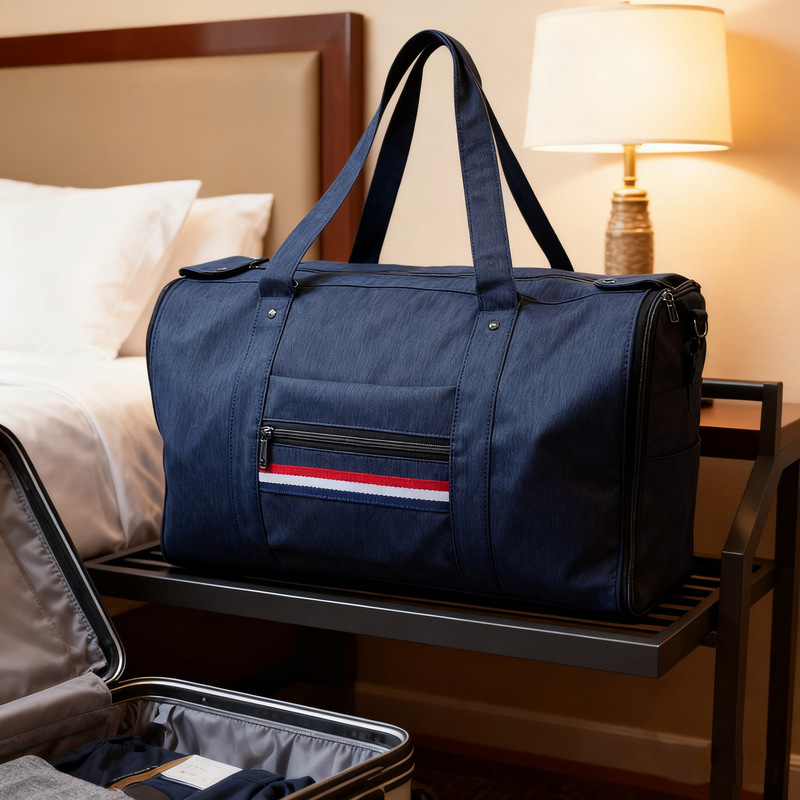 Cross-Border Portable Storage Luggage Bag Overnight Storage Bag Men's Suit Travel Bag Foldable Sports Fitness Bag