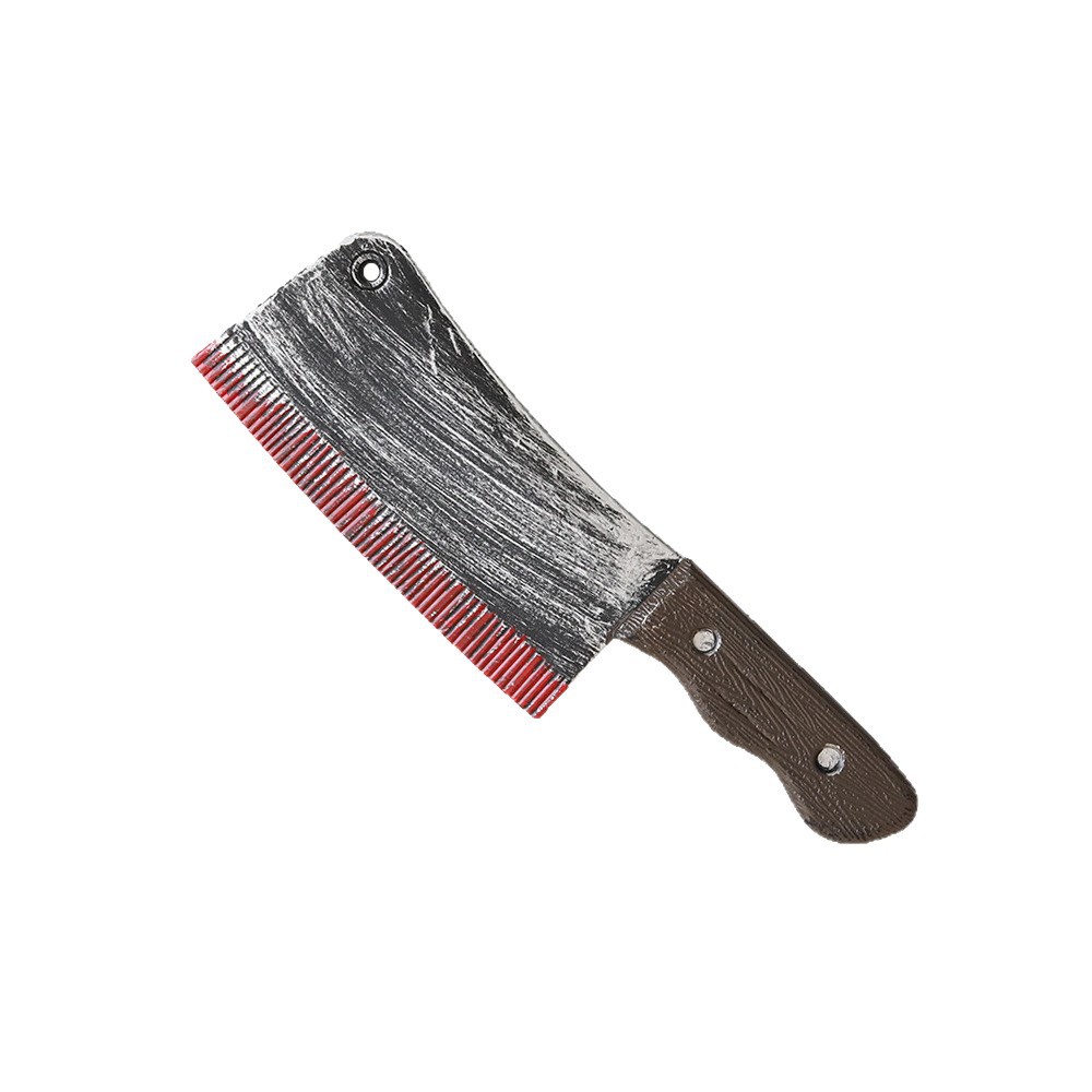 Halloween cuchillo de plástico fantasma día decoración juguete cuchillo de colza de sangre red cuchillo de punta de sangre accesorios de hechizo hookah guisa