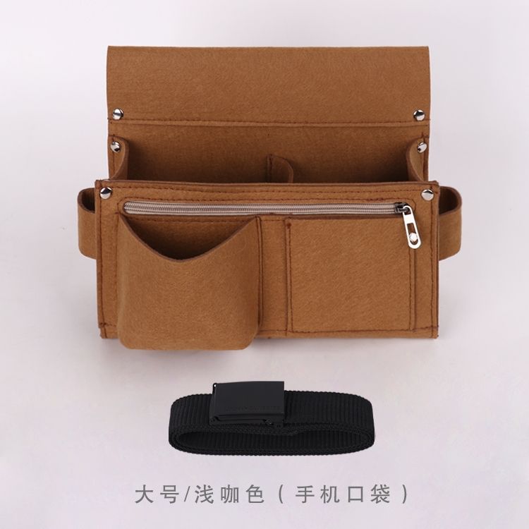 bolso de clavos bolso de clavos bolso de herramientas especiales carpintería tipo cinturón bolso de clavos resistente al desgaste sitio de construcción bolso de carpintero bolso de cintura