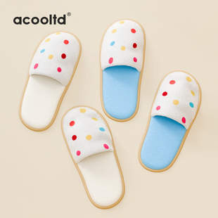△ Disposable Slippers 2024 New Autumn and Winter Home Use for Hospitality Thickeneded Travel Hotel Non-Slip Washable