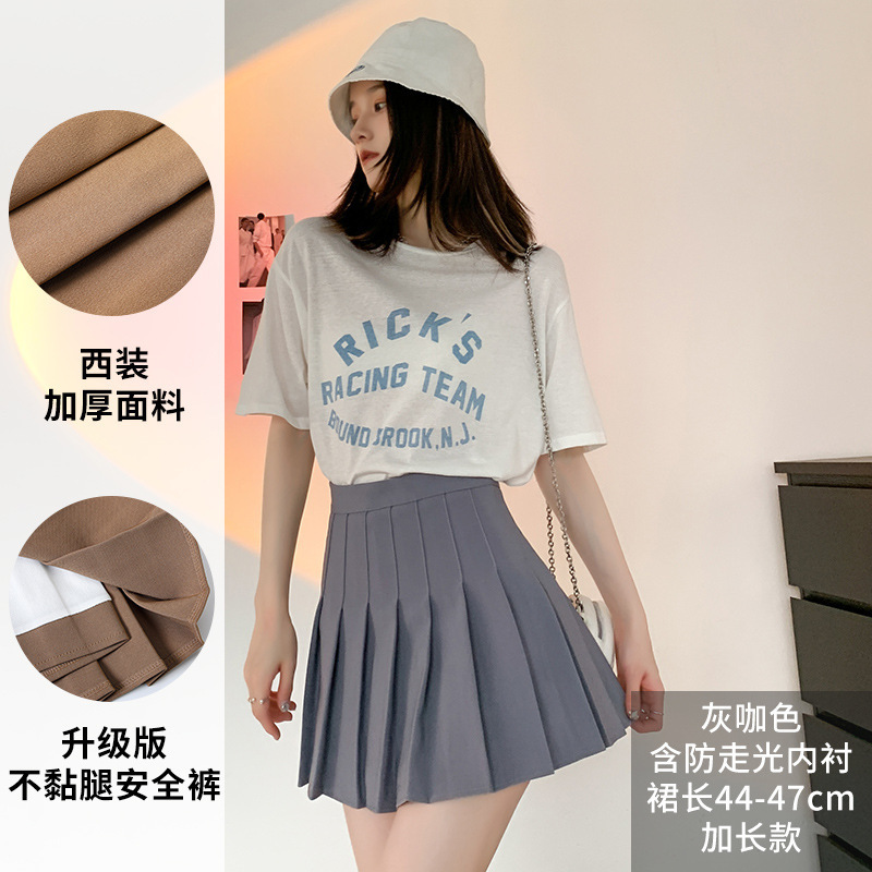 プリーツスカート レディース 夏 白 ミニスカート 日本風 ハイウエスト 着痩せ 新作 JK風 チェック柄 大きいサイズ Aラインスカート|undefined
