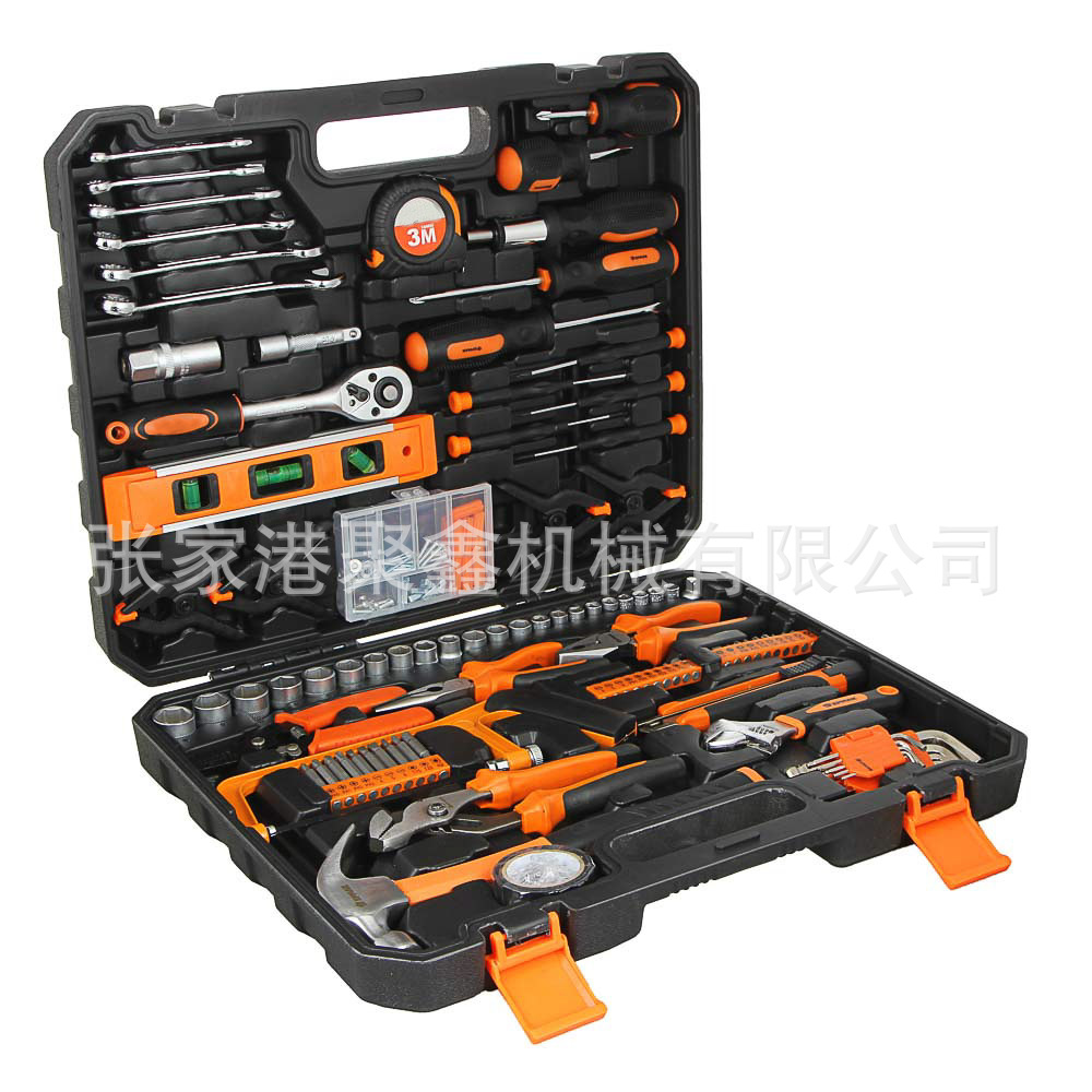 168件套家用工具套装家用工具组套便携式组套综合家用修理工具