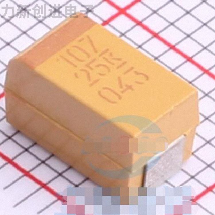 T491X107K02T描述100uF (107) ±20% 25V 钽电容