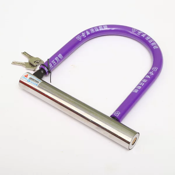 Special Bicycle Lock for Road Bikes, Outdoor Motorcycle Lock, Anti-Theft Lock for Bicycles, Electric Bike Anti-Theft Lock, U-Shaped Lock