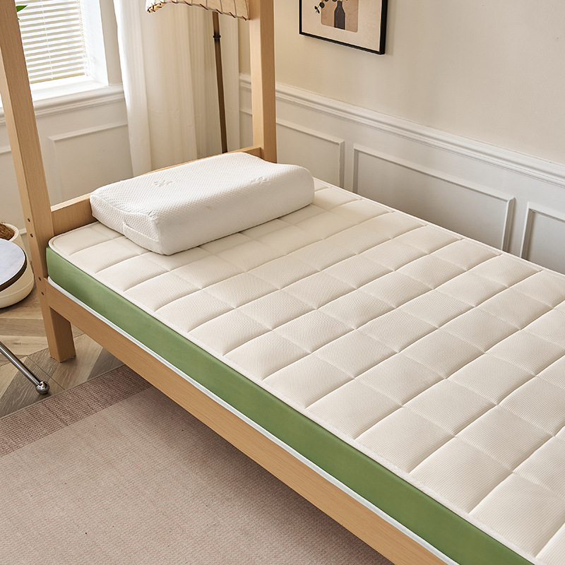 Nuevo colchón de dormitorio de estudiantes universitarios de algodón con memoria de látex individual 90*190 cama de dormitorio de dormitorio de escuela secundaria