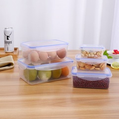 食品級保鮮盒樂扣食物收納盒冰箱專用塑料透明密封盒批發塑料飯盒