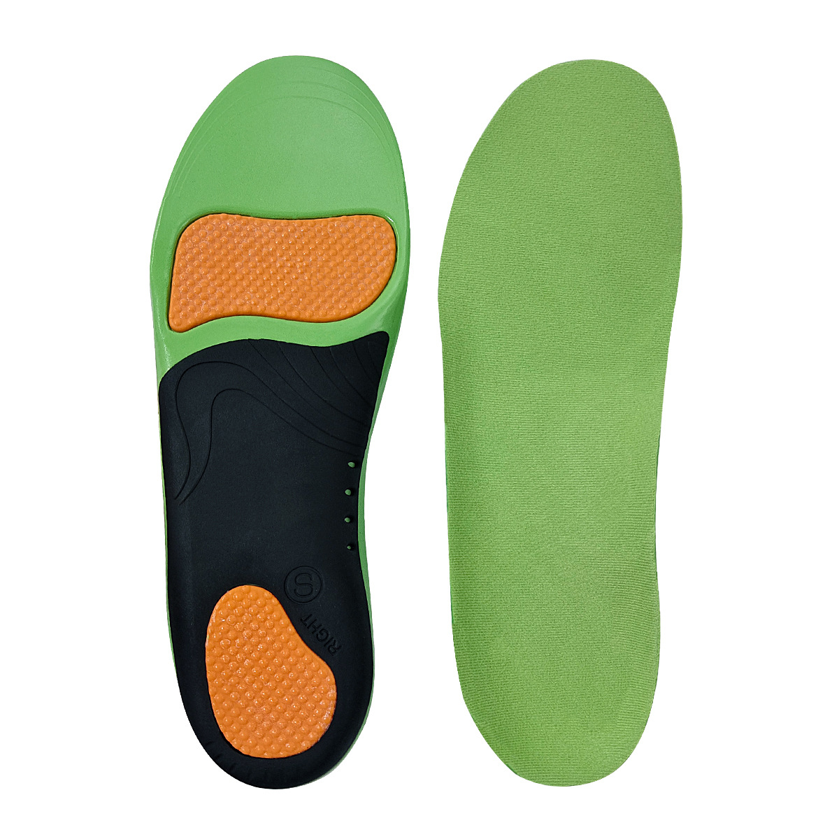 Orthopaedic Insoles For High Arch And Flat Feet Shock Absorption_voghion.com