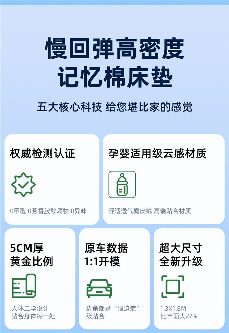 Songultra special car mattress, rear seat sleeping pad, car sleeping gadget, inflatable bed for long-distance self-driving trips