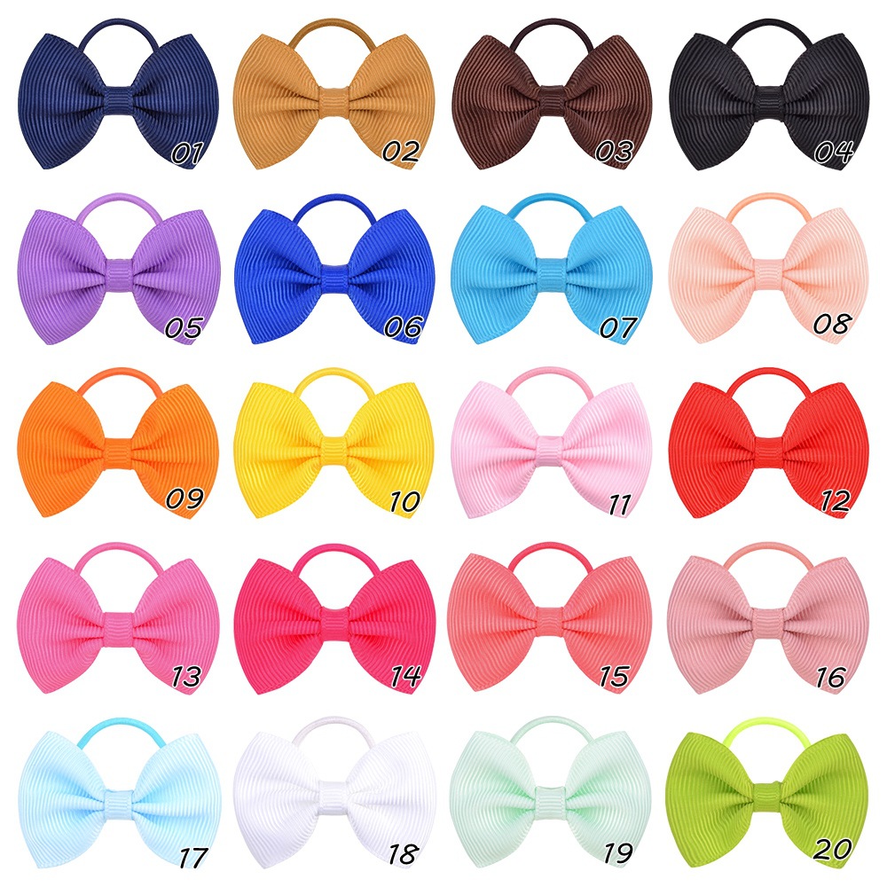 New Fashion Bowknot Children's Hair Ring Set display picture 1