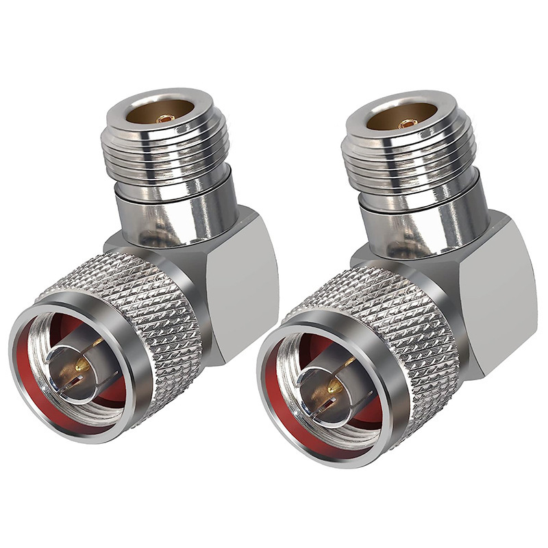 Jusutong Rf Coaxial Connector N-Jkw Rf Antenna Adapter N-Type Right Angle 90-Degree Converter Adapter Jusutong Rf Coaxial Connector N-Jkw Rf Antenna Adapter N-Type Right Angle 90-Degree Converter Adapter
