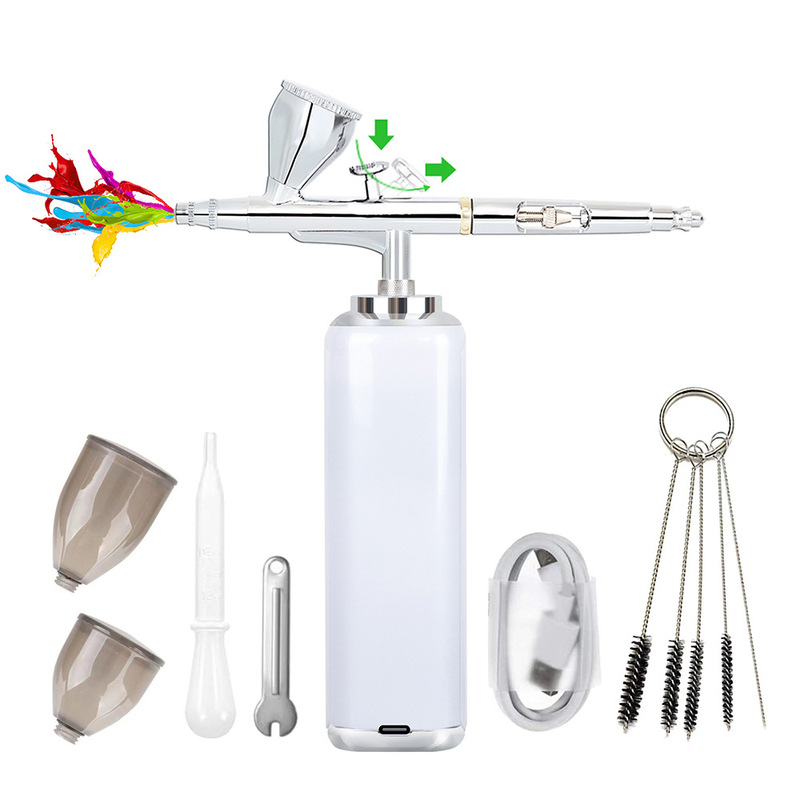 Factory Direct Supply Airbrush Painting Cake Beauty Care Spray Paint Spray Model Coloring Tool Pneumatic Spray Gun