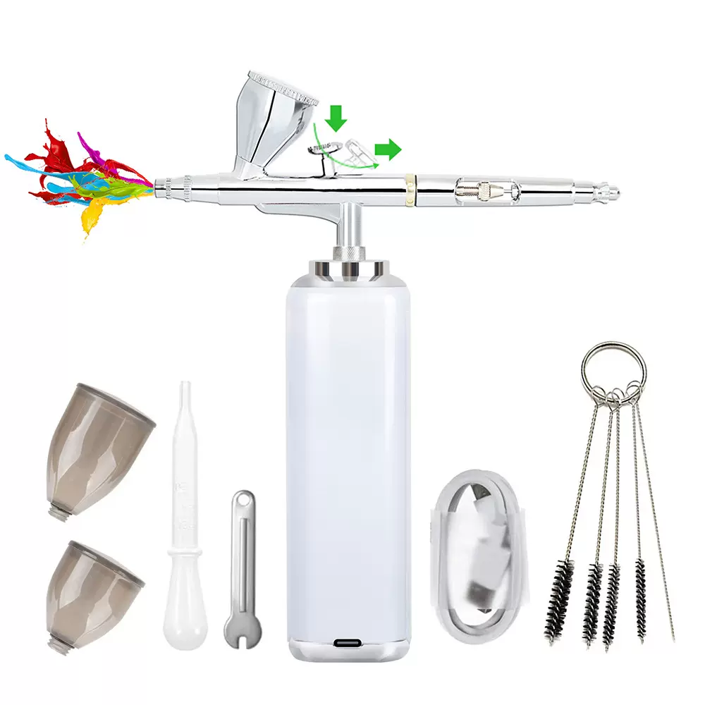 厂家直供airbrush绘画蛋糕美容护理喷漆喷涂模型上色工具气动喷枪