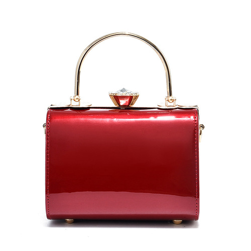 [Xiaoyu Bags] Wholesale  New Fashionable Bright Leather Handbags Women's Bags Shoulder Crossbody Bags