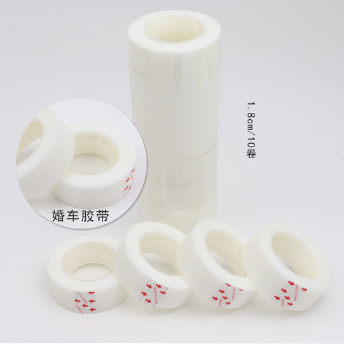 Stationery tape manufacturer wholesale price transparent tape flower packaging materials floral small tape adhesive tape pasting tape
