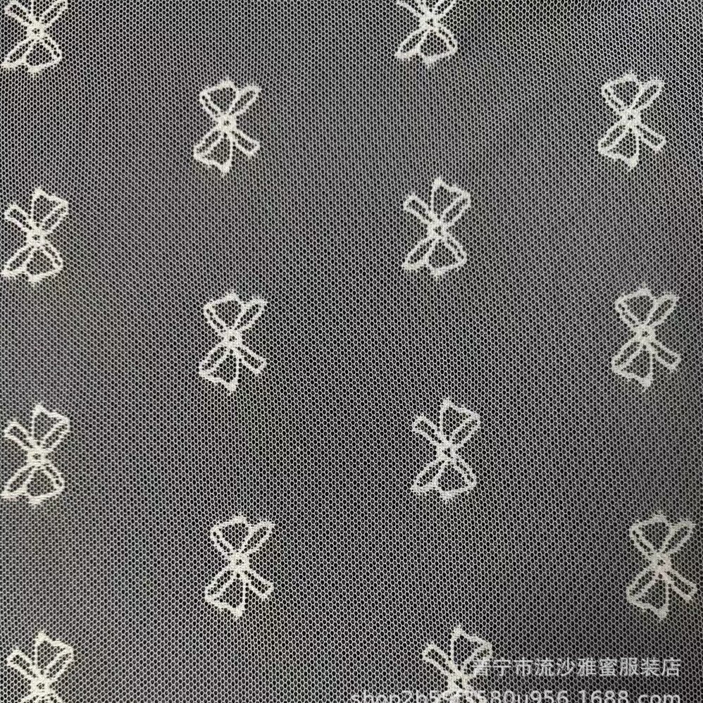Brocade elástico tela de malla arco jacquard tela de fondo chaqueta maleta material tela textil liberación por lotes
