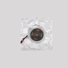 Original factory 3007 3008 transparent LED hydraulic 12V 5V 3.3V seven-color slow flash RGB cooling fan