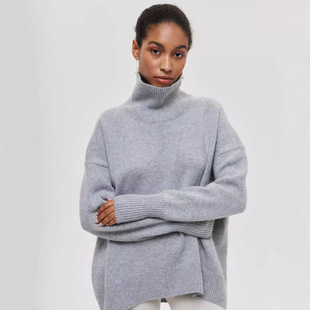High neck sweater sweater style���Ië��ë���L