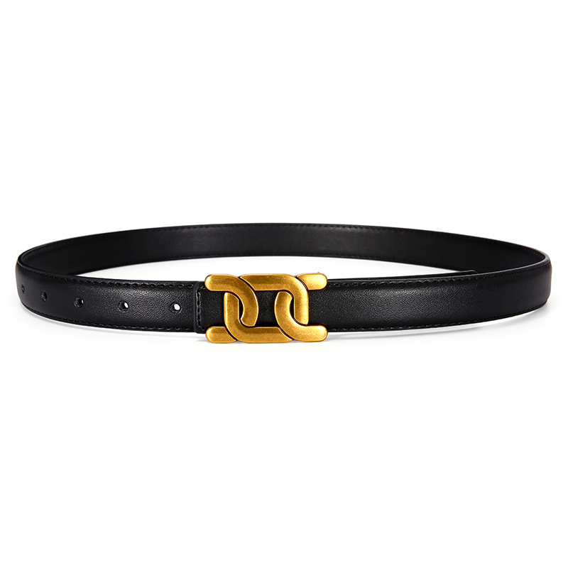 Cinturón de cuero, jeans para mujer, decoración de cinturón, vestido, traje, suéter, accesorios ins2024 nuevo