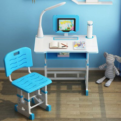 Children's study table desk with chair lift children's desk stool primary school student desk student desk and chair set