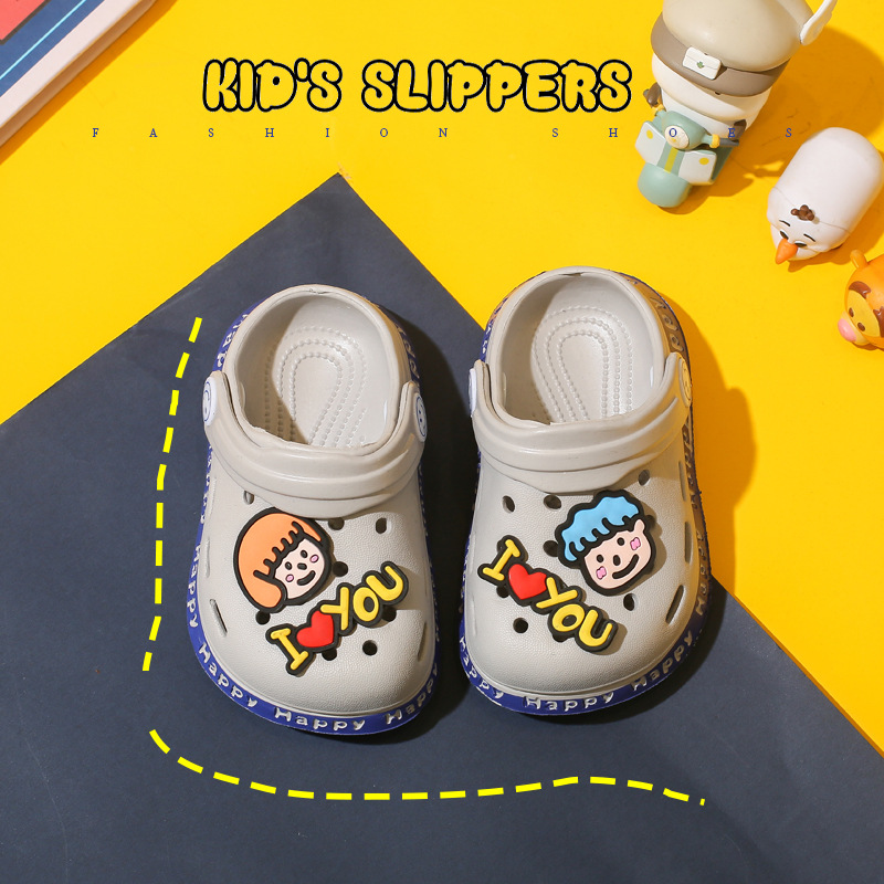 Children's slippers summer indoor non-sl...