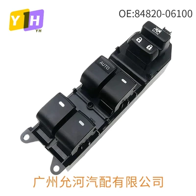 84820-06100 Is Suitable for Toyota Camry, Rav4, Highlander, Yaris Window Regulator Switch