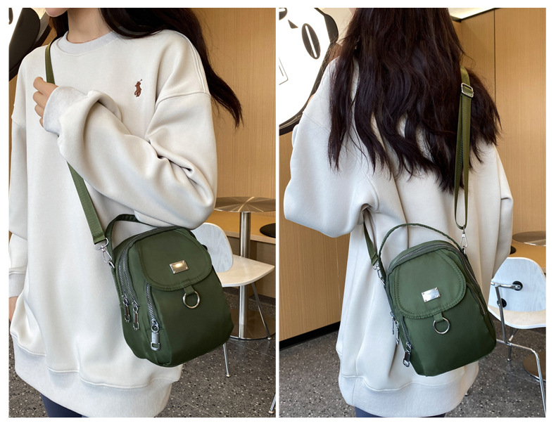 Handytasche Mini Kleine Tasche Neue Kleine Quadratische Tasche Umhängetasche Umhängetasche Mode Frauen Casual Key Zero Brieftasche – Detail 13