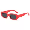 Red frame black film