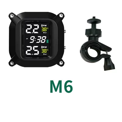 Solar Motorcycle Tire Pressure Monitor Tire pressure monitoring system - m6