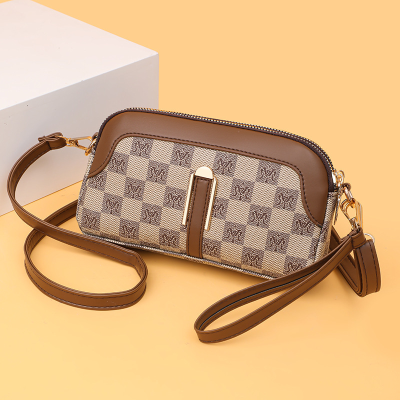 Women's Small Bag 2025 Hot-Selling New Fashion Coin Purse Mobile Phone Mom's Stylish Shoulder Crossbody Bag Clutch Bag