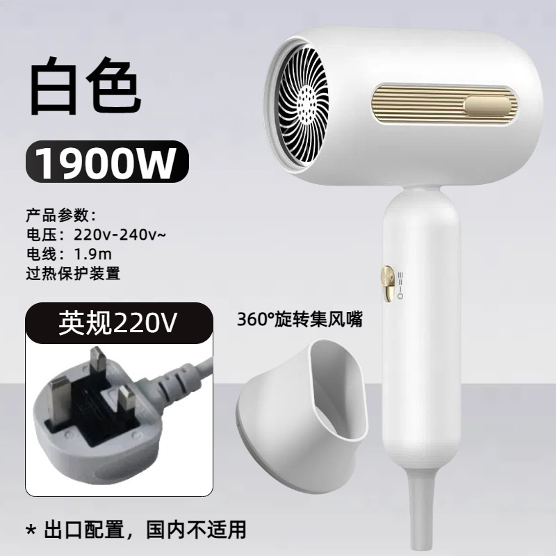 国境を越えたヘアドライヤー家庭用寮冷熱風マイナスイオンネット赤大出力ギャラリー電気ブローメーカー卸売り|undefined