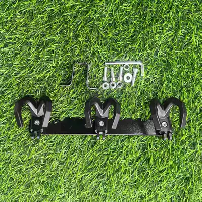 Electric Vehicle Hook Crossbar Row Other Electric Vehicle Accessories - type-0-double-claw-take-out-hook-3-link-umbrella-pole-fixed