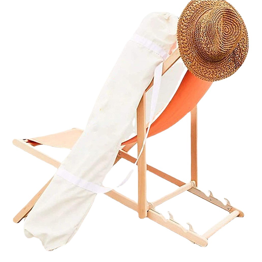 Paraguas de playa con flecos de algodón de Amazon transfronterizo con paraguas de jardín al aire libre con paraguas de madera de encaje en stock