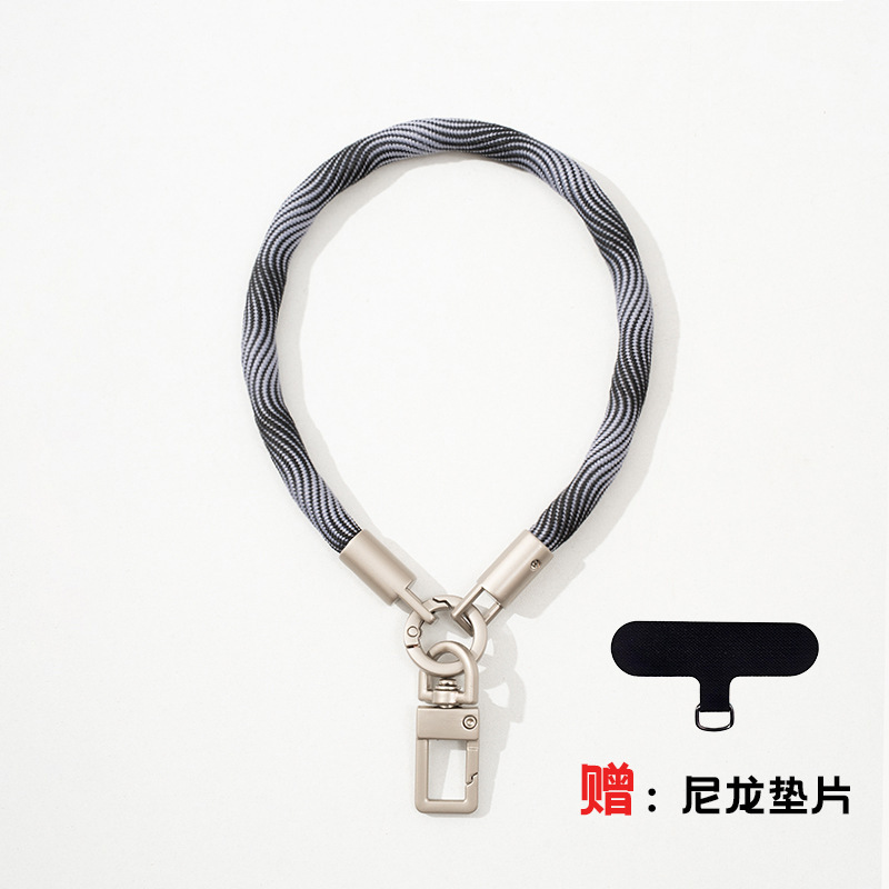 高端短手腕手机挂绳可拆户外防摔防丢垫片挂件手机壳相机挂绳|undefined
