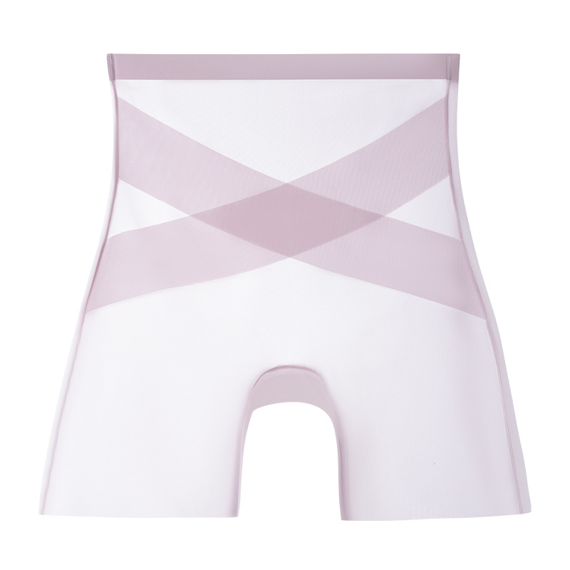 Pantalones de cintura y cadera sin costuras de seda de hielo