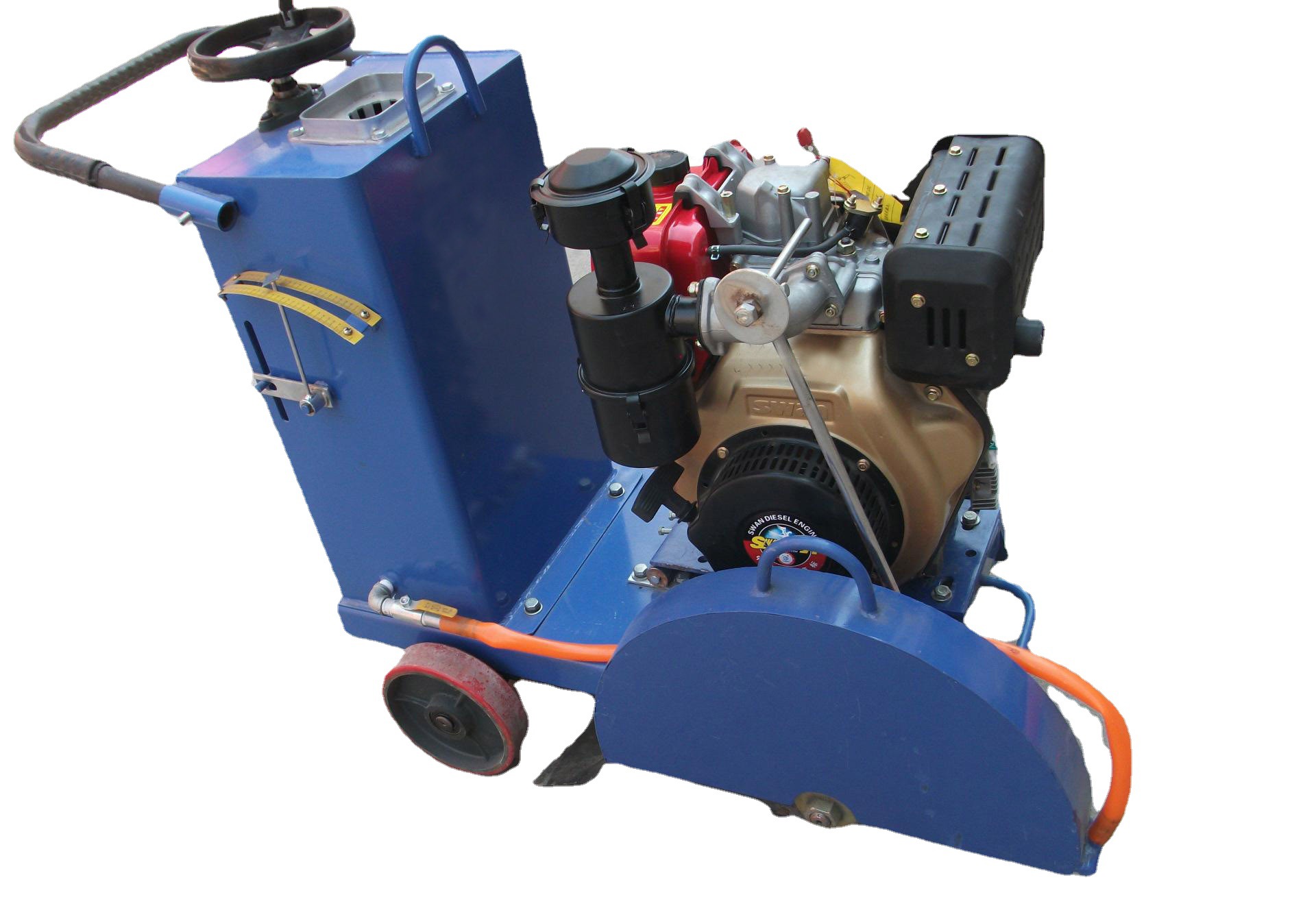 电启动柴油路面切割机，风冷柴油路面切割机