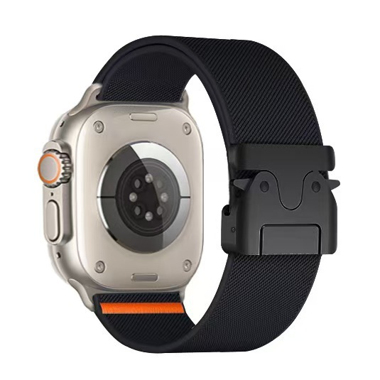 适用iwatchs10苹果手表表带 10代弹力尼龙伞扣applewatch表带批发|undefined
