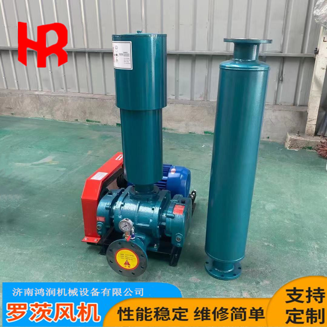 罗茨鼓风机水产养殖鱼塘曝气增氧罗茨风机大风量罗茨鼓风机