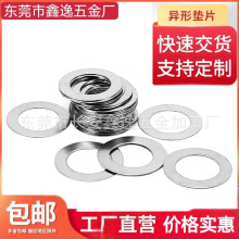 304不锈钢超薄垫片厚0.1/0.2/0.3mm间隙平垫圈非标薄垫圈 Φ3-M40