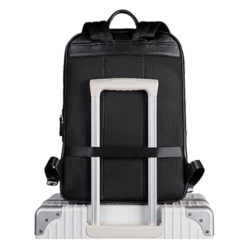 One-piece delivery multi-functional men's backpack genuine leather computer backpack travel bag backpack business backpack schoolbag men