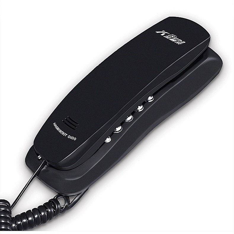 Jinshunlai 0100 Wall-Mounted Telephone - Home Landline Phone with Internal Extension for Elevators and Hotels
