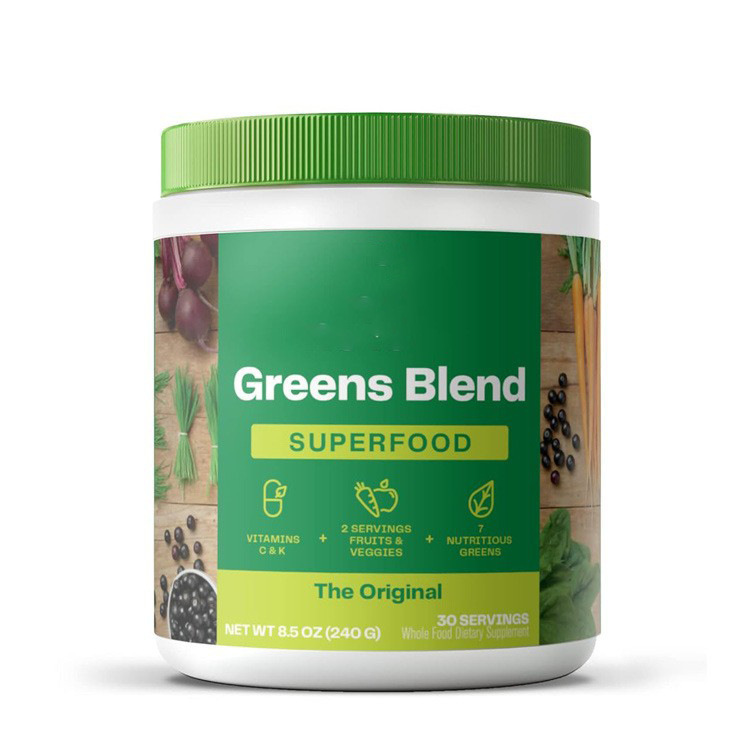 SUPER GREENS Supplements Super Green Powder Amazon Hot Selling Source Factory
