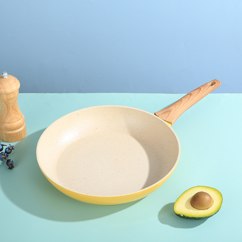 Transfronterizo caliente-venta maifan piedra recubierto sartén bistec hogar tortilla panqueque pan sartén antiadherente venta al por mayor