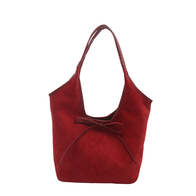 Bolso de mano de mujer retro esmerilado de gran capacidad 2025 nueva moda ocio retro viaje al trabajo bolso de hombro