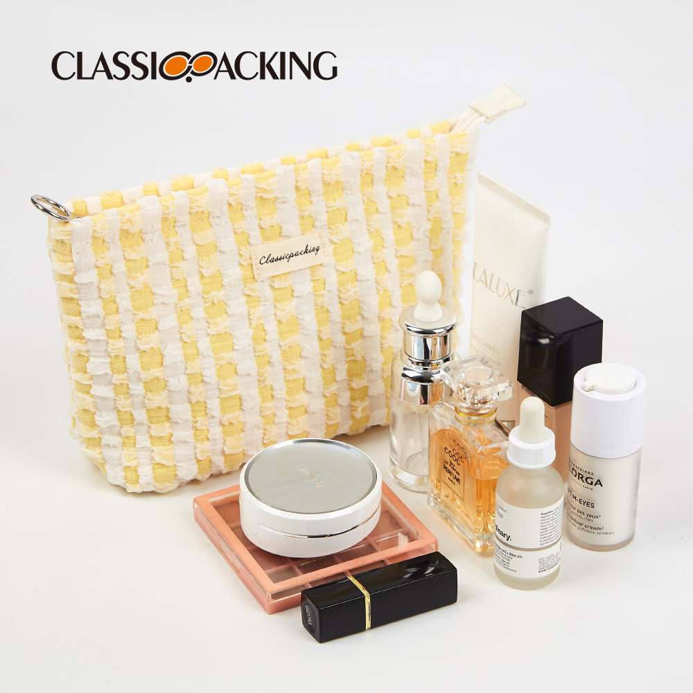 Bolso cosmético al por mayor de la fábrica bolso cosmético de la capacidad grande logotipo del bolso cosmético fresco del estilo japonés