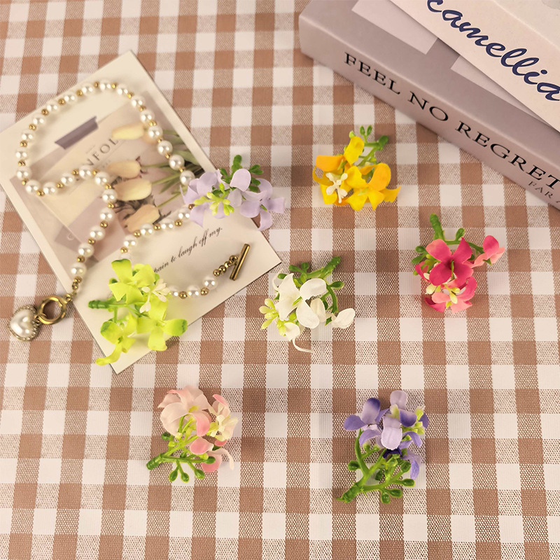 Osmanthus flor flor hortenida clavos flor cabeza de flor caja de regalo caja de flores diy material de cabeza de flor