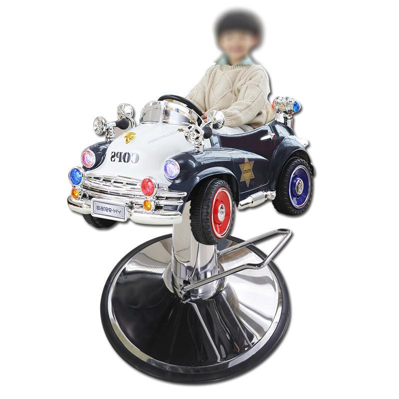 다크 블루 경찰 차 큰 오일 펌프 큰 섀시