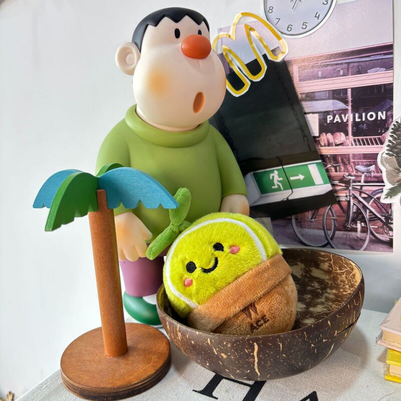在庫ありかわいいクリエイティブ人形テニス鉢植えぬいぐるみバッグペンダントビデオゲームセンター人形捕獲機ゲームギフト|undefined